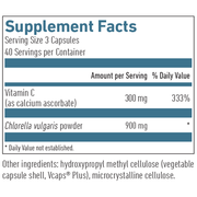 Chlorella Plus C 120 Capsules